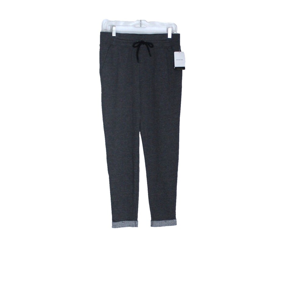 Champion C9 Fleece Leggings Size S  Gray Cuffed Hem Drawstring  NWT